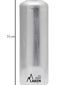 Alternative view of LAKEN Futura — Gourde en aluminium 1,5 l Argent