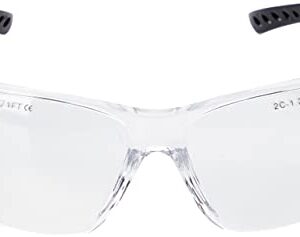 Oculaire en PC incolore durci & anti-buée PLATINUM Lite - Monture en PC - Branches en PC noires - cordon