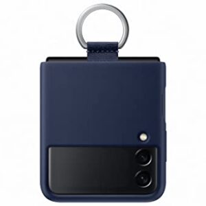 Coque silicone avec anneau G Z FLIP3 Navy