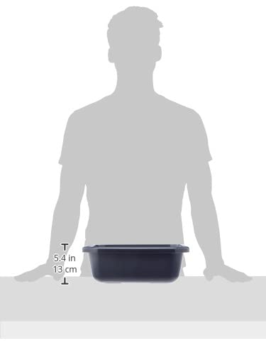 CURVER — Bassine rectangulaire 9 L gris anthracite – Image 3