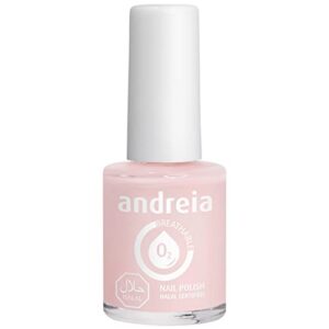 ANDREIA — Vernis à ongles respirant halal B19 rose pâle