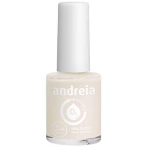 ANDREIA — Vernis à ongles respirant halal B22 blanc laiteux