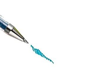 Alternative view of UNIBALL Signo — Stylo encre gel 0,7 mm bleu turquoise