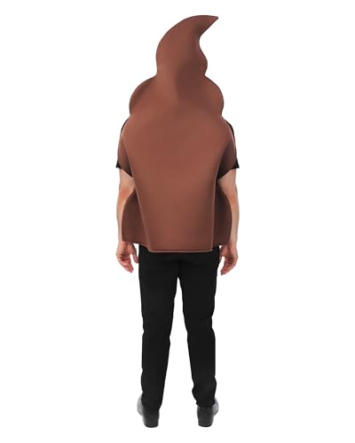 P'TIT CLOWN — Costume crotte adulte taille unique – Image 2