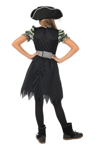 P'TTIT CLOWN — Costume Pirate Zombie Fille 10/12 ans – Image 2