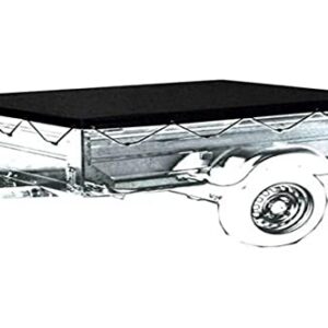 * Bâche de remorque plate* Polyester, Polychlorure de vinyle* Imperméable* 150 x 105 x 8 cm* Fixation élastique avec œillet