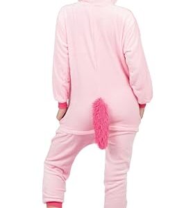 Alternative view of P'TIT CLOWN — Combinaison Kigurumi Licorne Rose L/XL