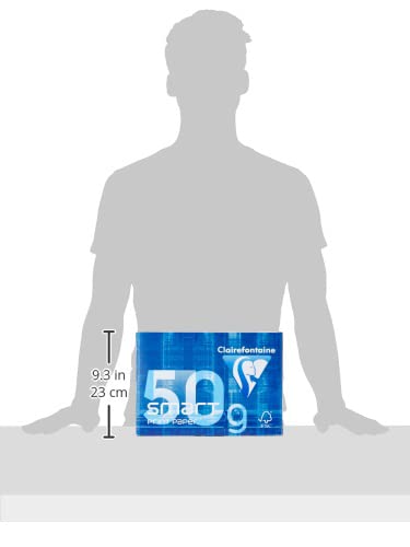 CLAIREFONTAINE Ramette 500 Feuilles Smart 50g A4 210x297 mm Certifié FSC Blanc – Image 3