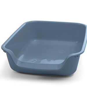 SAVIC Junior — Bac à litière bleu pour chat et chiot