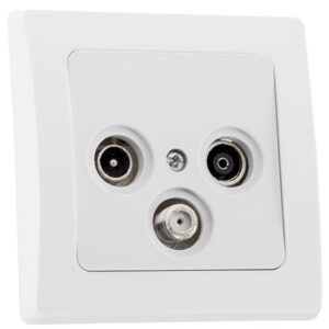 DELPHI Antennendose TV+Radio+Sat