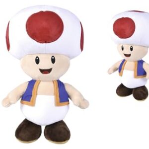 Alternative view of SUPER MARIO BROS — Peluche Toad 40 cm