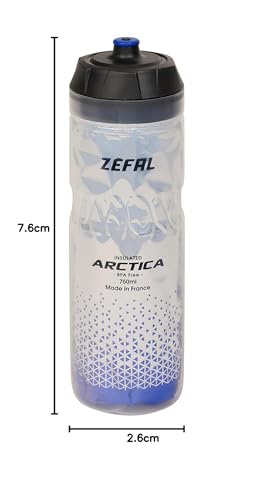ZÉFAL Arctica — Bidon Vélo Isotherme 750 ml Bleu – Image 4