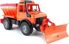 Alternative view of BRUDER MB-Unimog — Service hivernal avec lame de déneigement