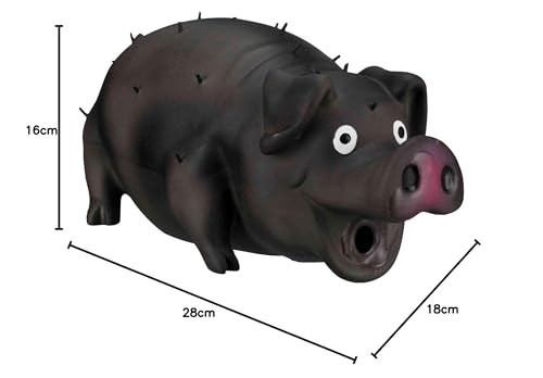 TRIXIE — Cochon en Latex avec Son 21 cm – Image 3