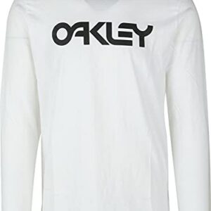 MARK II L/S TEE - M - White/Black