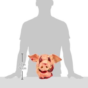 Alternative view of BOLAND — Masque tête latex cochon sanglant taille unique