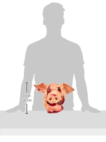 BOLAND — Masque tête latex cochon sanglant taille unique – Image 2
