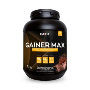 EAFIT Gainer Max — Poudre prise de masse double chocolat 1,1 kg