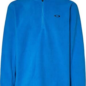 MAPLE RIDGE ½ ZIP FLEECE - M - NUCLEAR BLUE