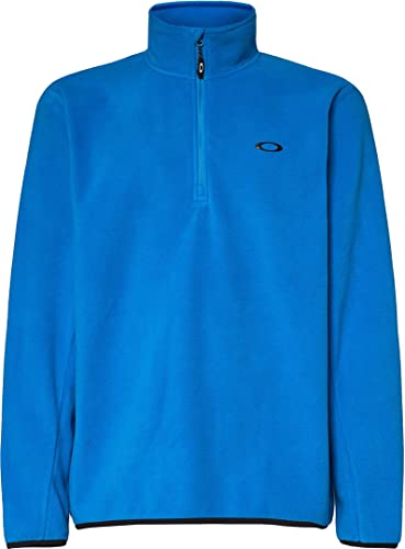 MAPLE RIDGE ½ ZIP FLEECE - S - NUCLEAR BLUE