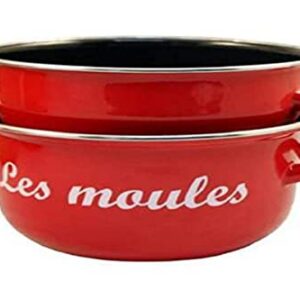 312868 Marmite à Moules 18 cm Marquage Rouge