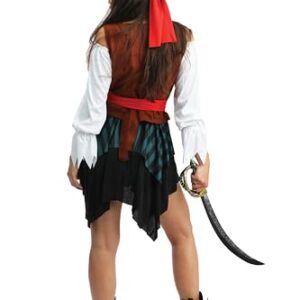 Alternative view of P’TIT CLOWN — Costume de Pirate Femme XS