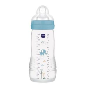 MAM Easy Active — Biberon 330 ml tétine débit X Océan