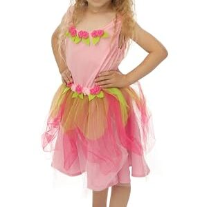 Alternative view of P'TIT CLOWN — Costume de fée rose enfant 7/9 ans