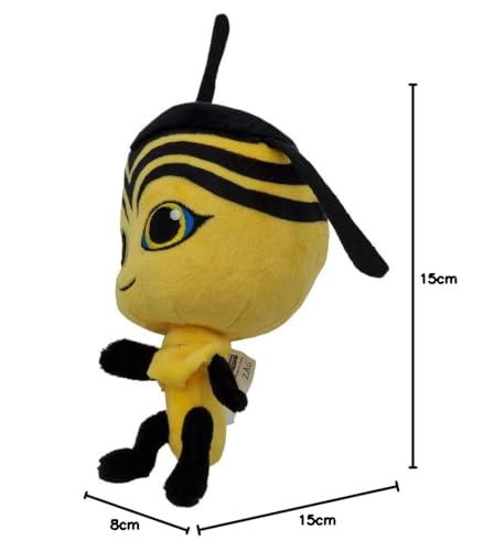 BANDAI Miraculous Ladybug — Peluche Pollen 15 cm – Image 7