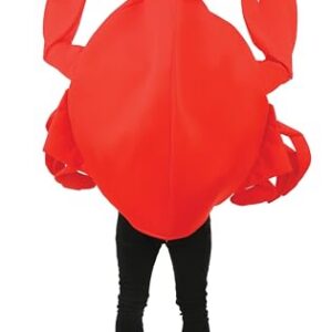 Alternative view of P'TIT CLOWN — Costume Crabe Adulte Taille Unique Rouge