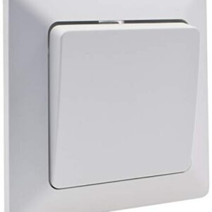 MILOS Wechsel-Schalter, UP, weiß matt