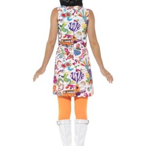 Alternative view of SMIFFYS — Costume femme années 60 avec robe et chapeau