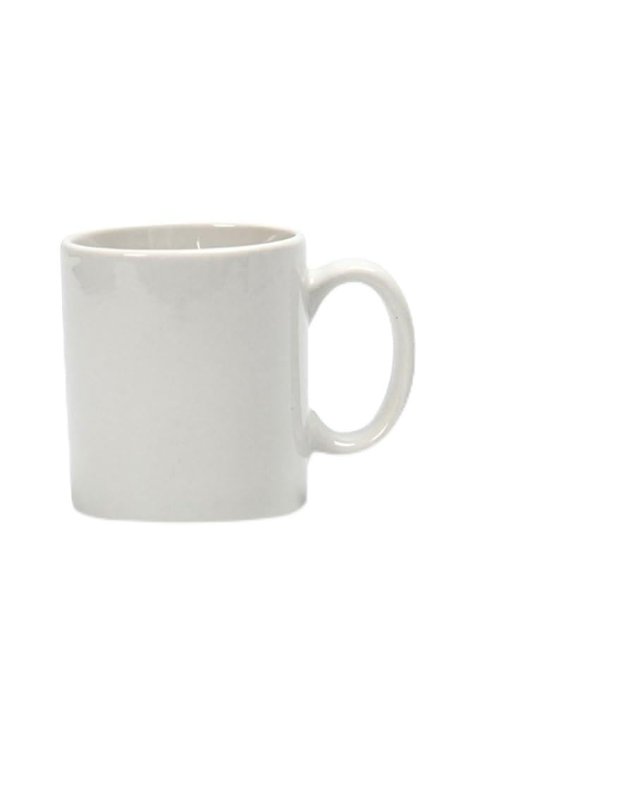 Creativ Tasse, H : 7 cm, D : 6 cm, blanche, 1 pièce