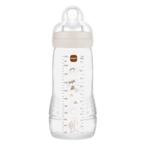MAM Easy Active — Biberon 330 ml sable tétine débit X