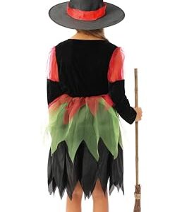 Alternative view of P'TIT CLOWN — Costume fée-sorcière enfant 10/12 ans