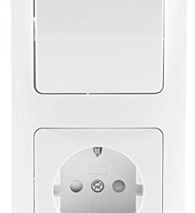 DELPHI Set Steckdosen + Schalter +Rahmen