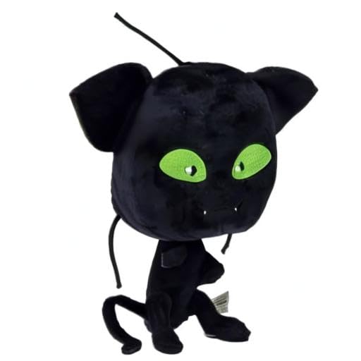 BANDAI Miraculous Ladybug — Peluche Plagg 15 cm – Image 3