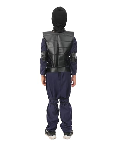 P'TIT CLOWN — Déguisement SWAT enfant 10/12 ans – Image 2