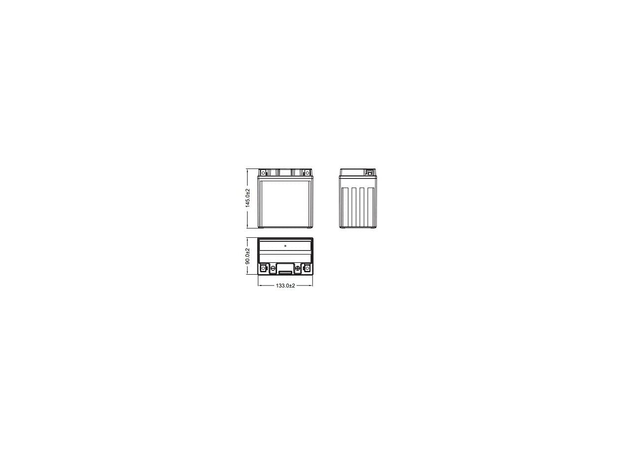 FULBAT BATTERIE MOTO FULBAT GEL FB10L-A2 / YB10L-A2 12V 11,6AH 120A – Image 3