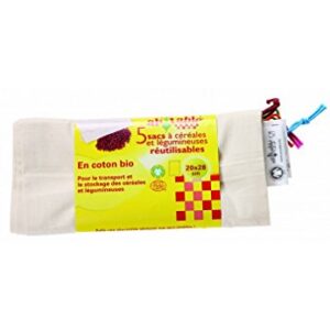 Lot de 5 sacs taille S