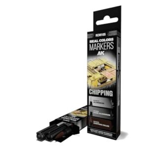 CHIPPING - SET 3 REAL COLORS MARKERS