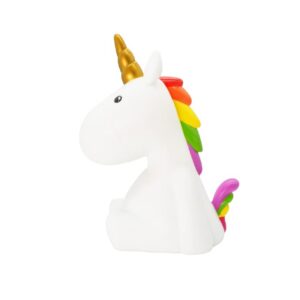 [D]hink DHINK - Veilleuse LED enfant Licorne multicolore - Lampe de nuit pour chambre bébé et enfant avec minuteur et changement de couleur - DHINK338-05