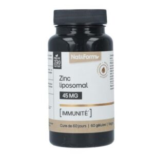 NAT&FORM — Zinc liposomal 60 gélules végétales