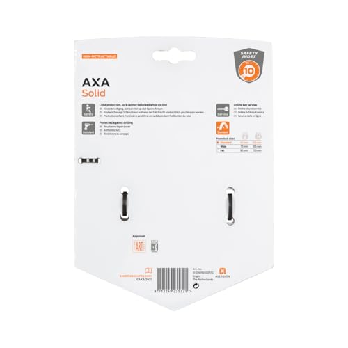 AXA Solid — Antivol de cadre vélo noir ouverture 58 mm – Image 5
