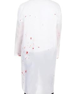 Alternative view of P'TIT CLOWN — Blouse sanglante adulte blanche