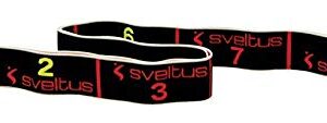Sveltus - Bande élastique pour exercices de fitness, ., Moyen 15 kg.