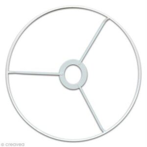 Cercle à bague pour abat jour 30 cm