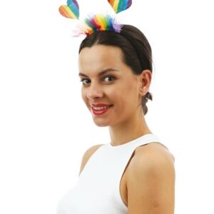 Alternative view of P'TIT CLOWN — Serre-tête Arc-en-ciel Cœur