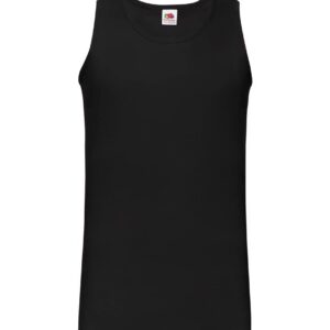 Fruit of the Loom Men's Sleeveless Tee Black 4XL