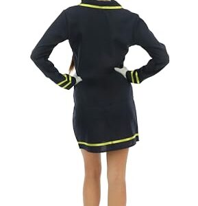 Alternative view of P'TIT CLOWN — Costume hôtesse de l'air femme L/XL